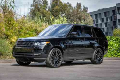 2014 Land Rover Range Rover Supercharged Ebony Edition - ONLY 400 MADE!