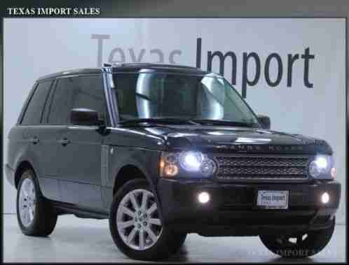 2008 Land Rover Range Rover SUPERCHARGED, RARE COLOR COMBO, LOW MILES- show original title