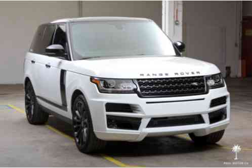 Land Rover Range Rover Supercharged (2015)