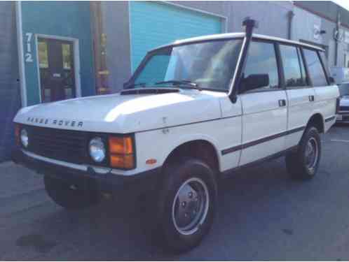 1992 Land Rover Range Rover SWB