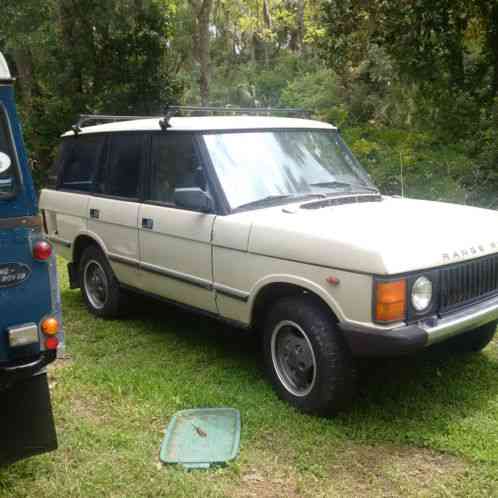 1985 Land Rover Range Rover Vogue