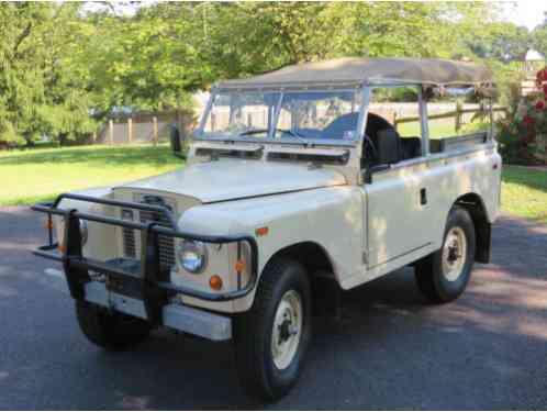 Land Rover Series IIA (1969)