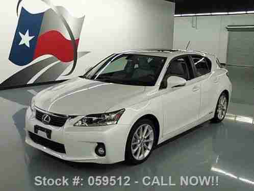 2012 Lexus CT 200h 2012 PREMIUM HYBRID SUNROOF NAV ONLY 30K