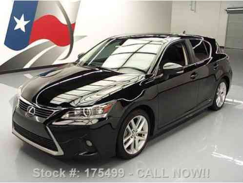 2014 Lexus CT 200h HYBRID PREM SUNROOF NAV HTD SEATS