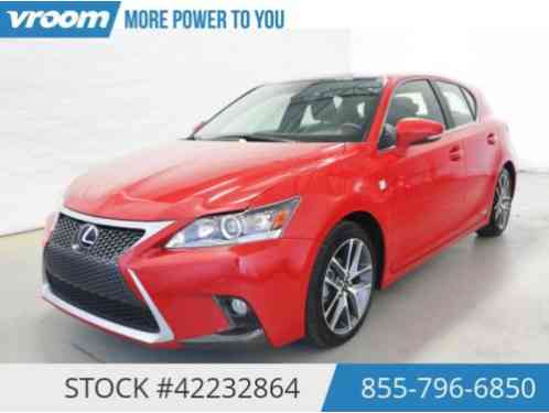 2015 Lexus CT 200h Premium Certified 2015 1K MILES SUNROOF BLUETOOTH