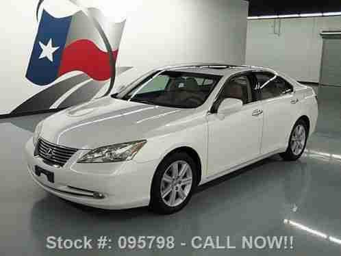 2007 Lexus ES 2007 350 SUNROOF CLIMATE LEATHER WOOD TRIM 68K