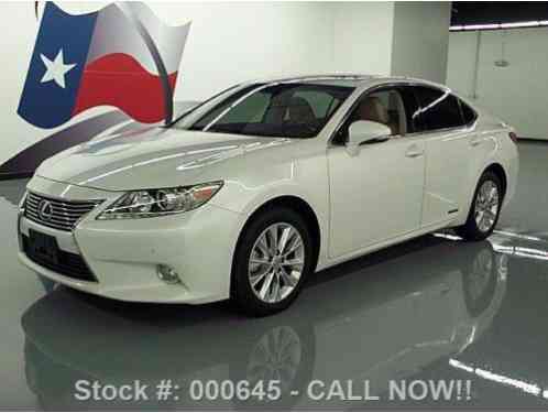 2013 Lexus ES 300H HYBRID LUX SUNROOF NAV CLIMATE SEATS!