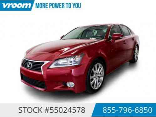 2013 Lexus GS Certified 29K MILES 1 OWNER NAV SUNROOF VENT SEATS