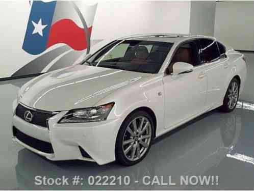 2013 Lexus GS F-SPORT SUNROOF NAV CLIMATE SEATS