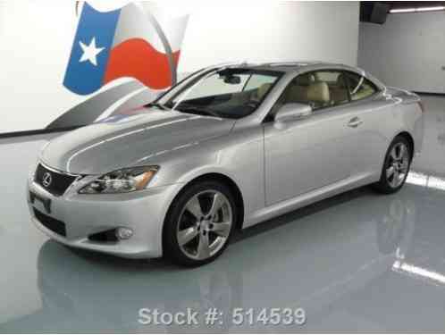 2010 Lexus IS 250C CONVERTIBLE HARD TOP AUTO NAV