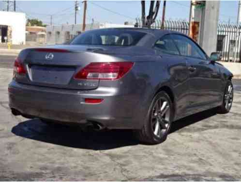 Lexus IS 350C Convertible (2013)