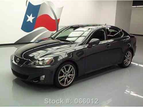 2008 Lexus IS 6-SPEED SUNROOF NAV REARVIEW CAM