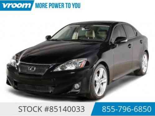 2011 Lexus IS Certified 2011 61K MILE 1 OWNER SUNROOF KEYLESS GO