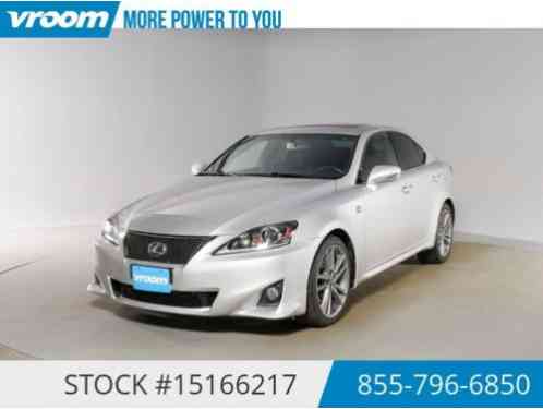 2012 Lexus IS Certified 2012 47K MILES NAV SUNROOF HTD SEATS