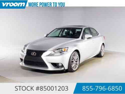 2014 Lexus IS Certified 2014 33K MILES SUNROOF CLEAN CARFAX