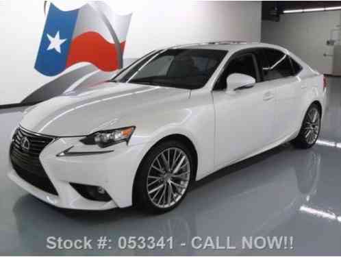 2015 Lexus IS CLIMATE SEATS SUNROOF REAR CAM