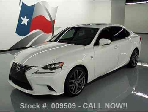 2014 Lexus IS F-SPORT SUNROOF NAV HEATED SEATS