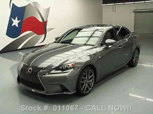 Lexus IS F SPORT SUNROOF NAV HTD (2014)