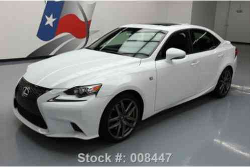 2014 Lexus IS F-SPORT SUNROOF NAV REARVIEW CAM