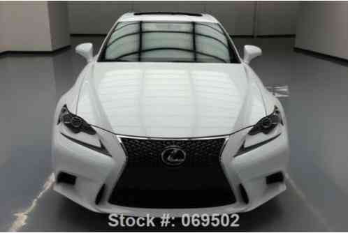 Lexus IS F SPORT SUNROOF REARVIEW (2015)