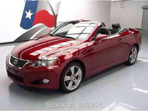 Lexus IS HARD TOP CONVERTIBLE (2010)