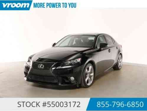 2014 Lexus IS NAVIGATION REAR CAMERA VENTILATED SEATS SUNROOF