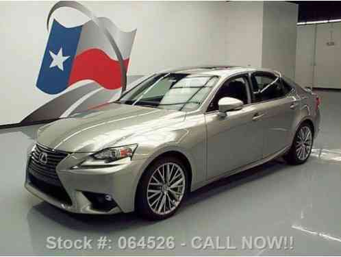 Lexus IS PADDLE SHIFT SUNROOF REAR (2015)