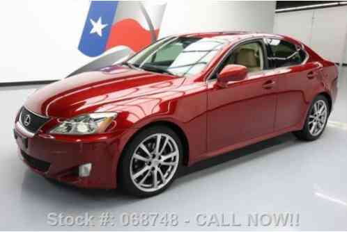 2008 Lexus IS PADDLE SHIFT SUNROOF VENT SEATS