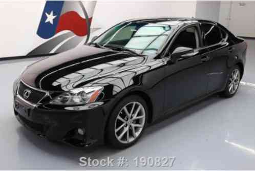 2013 Lexus IS SEDAN AUTO SUNROOF TWO TONE SEATS