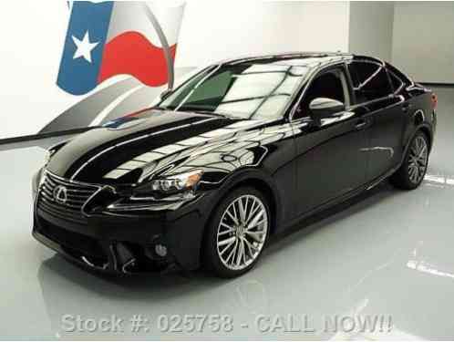 2014 Lexus IS SUNROOF NAV REAR CAM CLIMATE SEATS