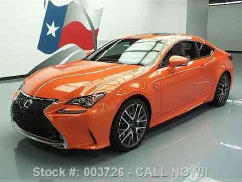 2015 Lexus Other RC350 COUPE F-SPORT SUNROOF NAV REAR CAM