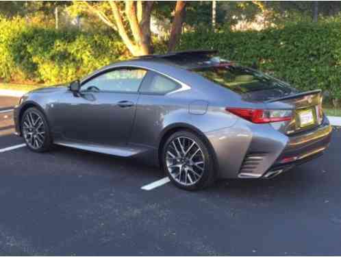 Lexus Rc 350 2015 For Sale F Sport Grey With Tan Interior