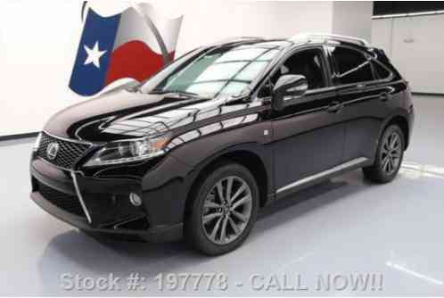 2013 Lexus RX AWD F SPORT SUNROOF NAV REAR CAM