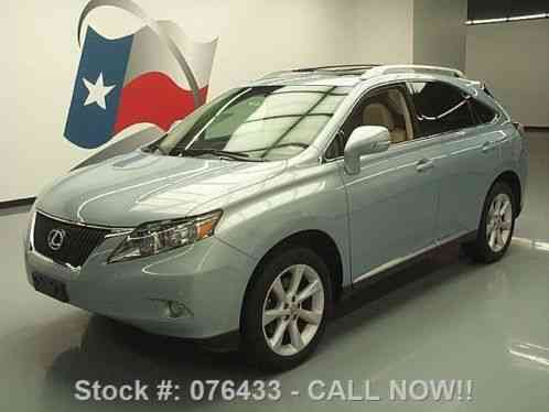 2012 Lexus RX CLIMATE SEATS SUNROOF REAR CAM