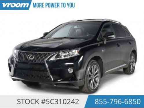 Lexus RX F SPORT Certified 10K (2015)