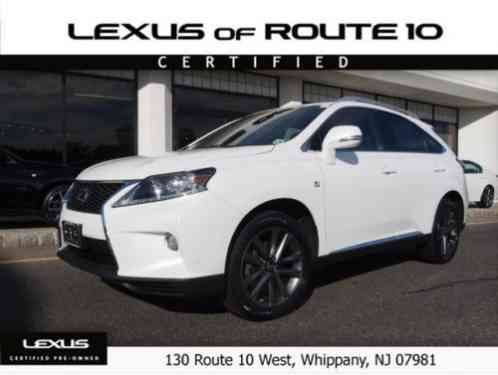 Lexus RX F Sport w/Nav (2013)