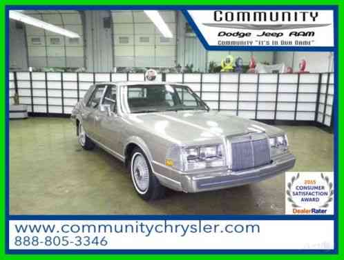 Lincoln Continental (1986)