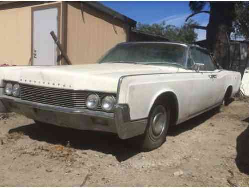 1966 Lincoln Continental Convertible