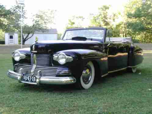 1942 Lincoln Continental CONVERTIBLE