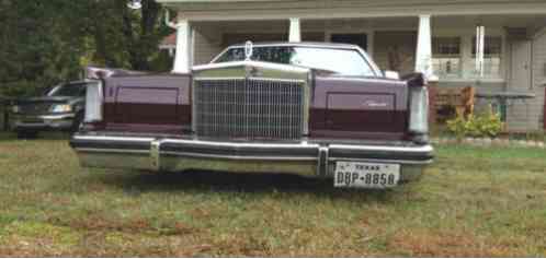 1979 Lincoln Mark Series Mark 5 Continental Air Ride