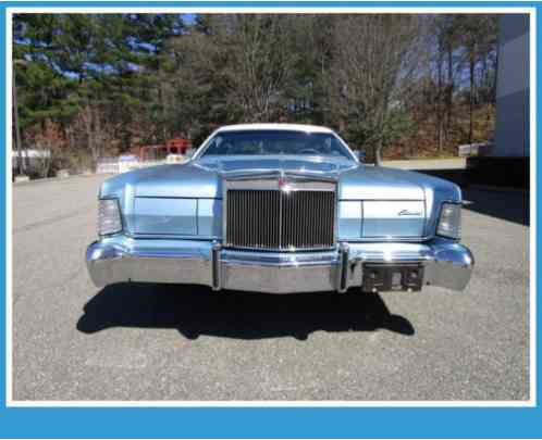 1973 Lincoln Mark Series Mark IV only 33k original miles