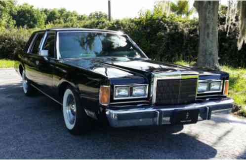 1989 Lincoln Town Car