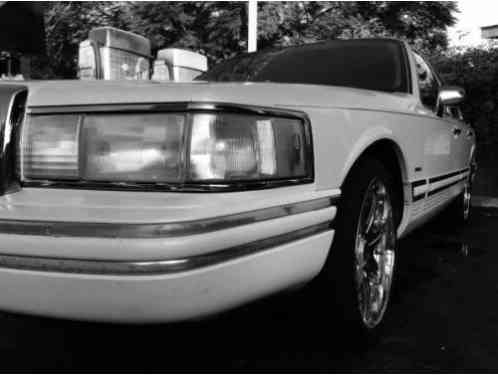 1993 Lincoln Town Car CARTIER