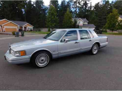 1993 Lincoln Town Car Ford Lincoln Mark Executive