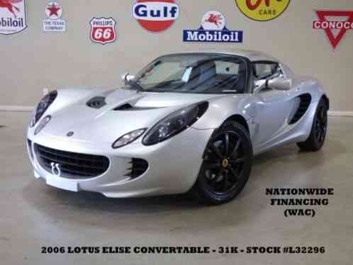 Lotus Elise Convertible 6 SPD, NAV, (2006)