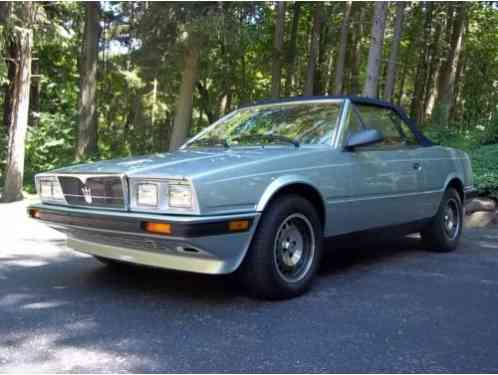 1987 Maserati Convertible