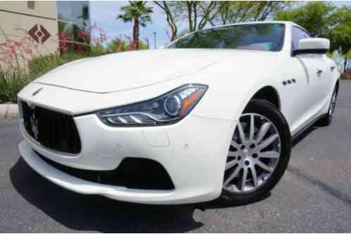 2014 Maserati Ghibli 14 S Q4 AWD Ghibli Sedan 1 Owner Clean CarFax!