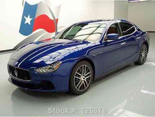 Maserati Ghibli S Q4 AWD SUNROOF (2014)