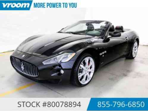 2014 Maserati Gran Turismo Certified 2014 5K MILES 1 OWNER NAV HTD SEATS BOSE