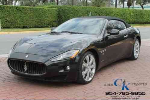 2010 Maserati Gran Turismo Convertible 29, 531 MILES-NAV-20in TRIDENT WHEELS-1OWNER